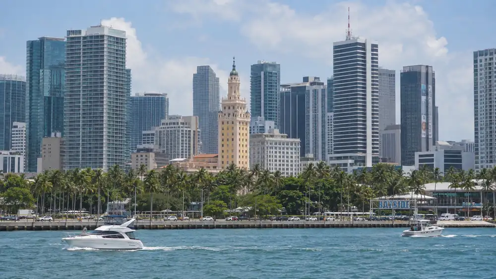 Downtown Miami, Florida — web design client area