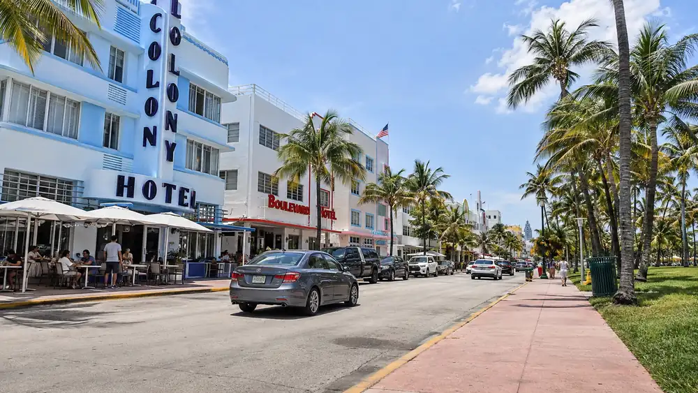 Miami Beach, Florida — web design client area